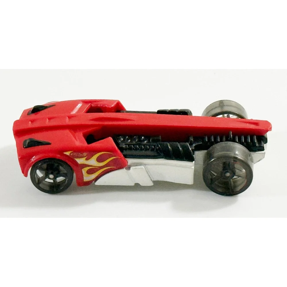 Hot Wheels Buzz Bomb Kids‎ 1:64 Red Flame Graphics Die-Cast Toy Car 2007